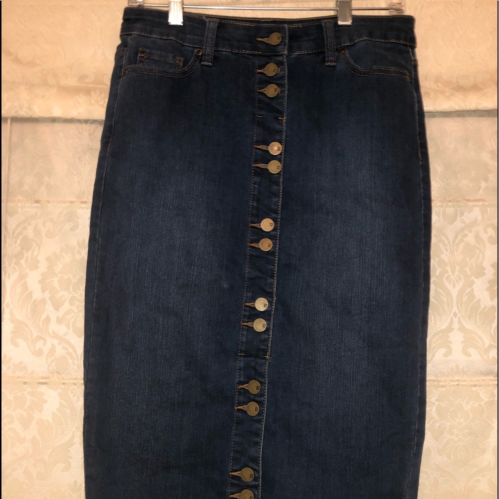 Vintage Jean Skirt